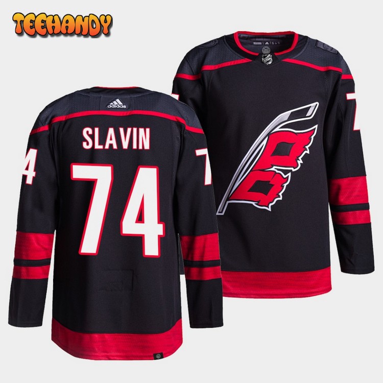 Carolina Hurricanes Jaccob Slavin Alternate Black Jersey