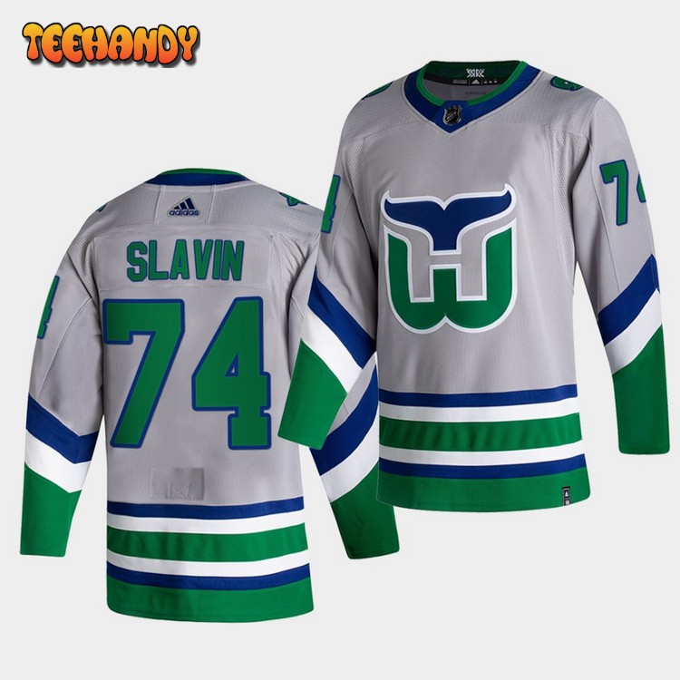 Carolina Hurricanes Jaccob Slavin Reverse Green Special Edition Jersey