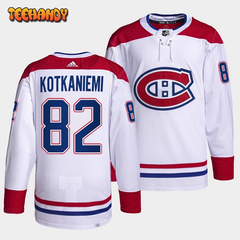 Carolina Hurricanes Jesperi Kotkaniemi 2022-23 Away White Jersey