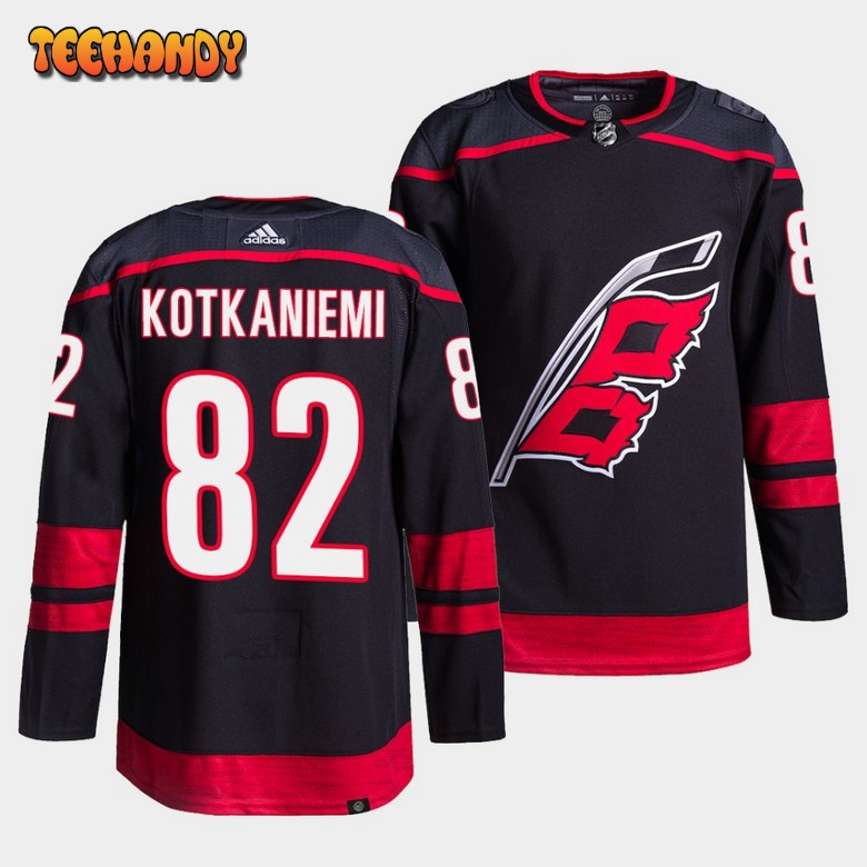 Carolina Hurricanes Jesperi Kotkaniemi Alternate Black Jersey