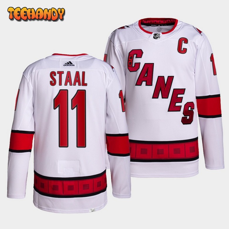 Carolina Hurricanes Jordan Staal Away White Jersey