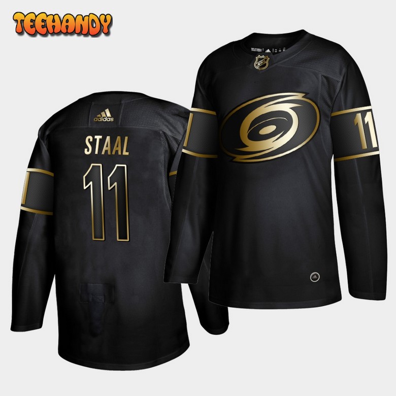 Carolina Hurricanes Jordan Staal Golden Edition Black Jersey