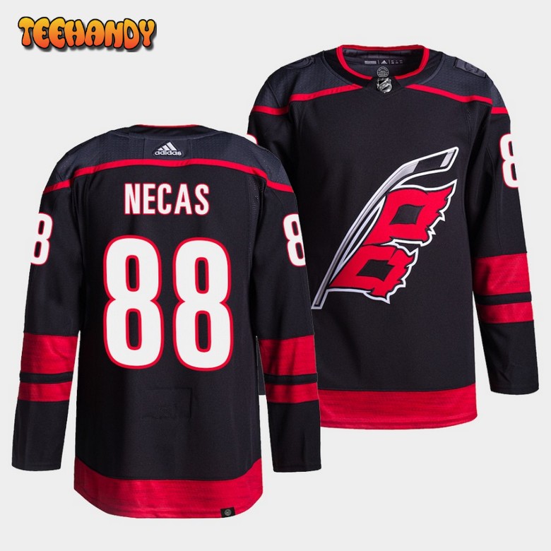 Carolina Hurricanes Martin Necas Alternate Black Jersey