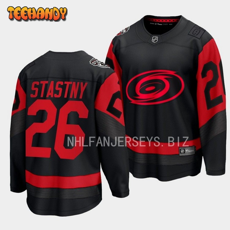 Carolina Hurricanes Paul Stastny 2023 Stadium Series Black Jersey