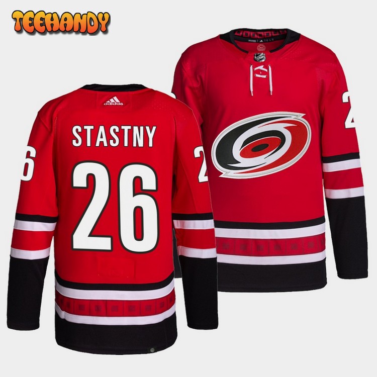 Carolina Hurricanes Paul Stastny Home Red Jersey