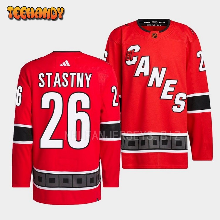 Carolina Hurricanes Paul Stastny Reverse Red Jersey