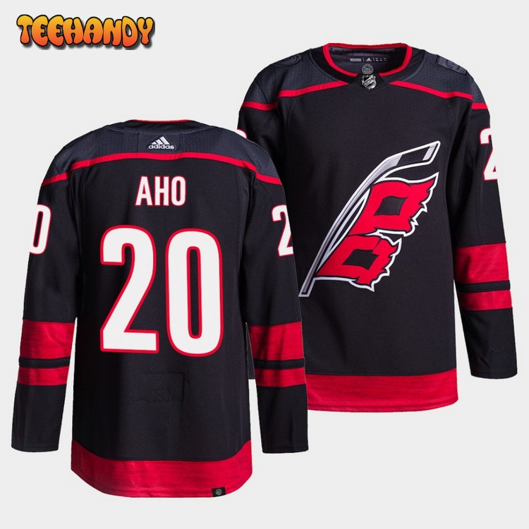 Carolina Hurricanes Sebastian Aho Alternate Black Jersey