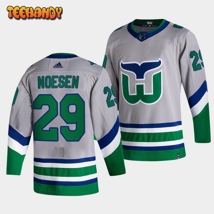 Carolina Hurricanes Stefan Noesen Gray Jersey