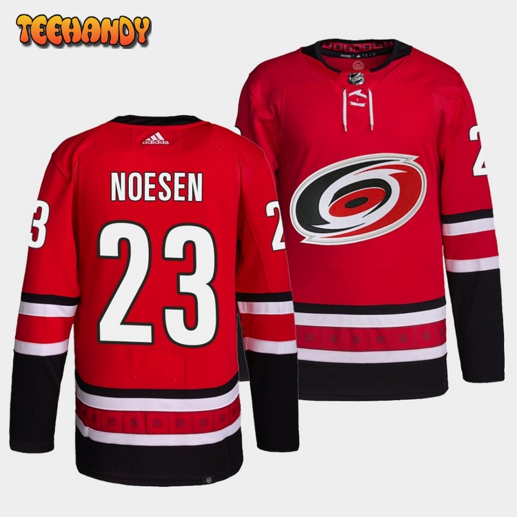 Carolina Hurricanes Stefan Noesen Home Red Jersey