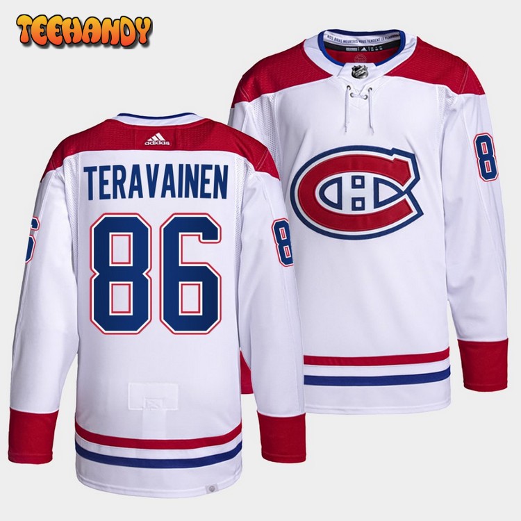 Carolina Hurricanes Teuvo Teravainen 2022-23 Away White Jersey