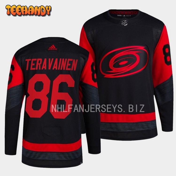 Carolina Hurricanes Teuvo Teravainen 2023 NHL Stadium Series Black Jersey