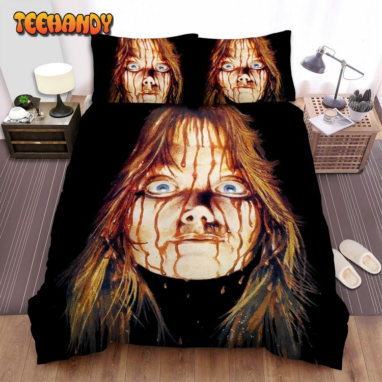 Carrie (1976) Movie Poster Artwork 2 Spread Comforter Bedding Sets