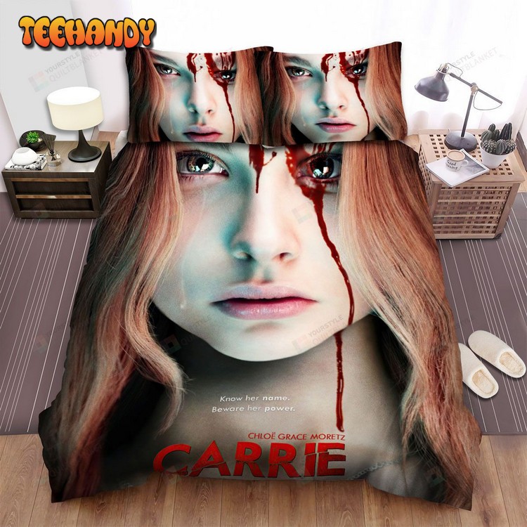 Carrie (2013) Movie Poster Spread Comforter Bedding Sets
