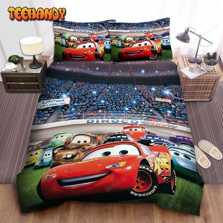 Cars, Mcqueen And 66 Route’s Friends Duvet Cover Bedding Sets