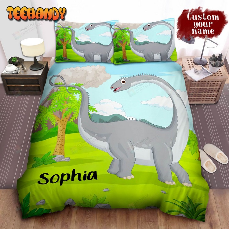 Cartoon Dinosaur Bed Sheets Spread Comforter Duvet Cover Bedding Sets