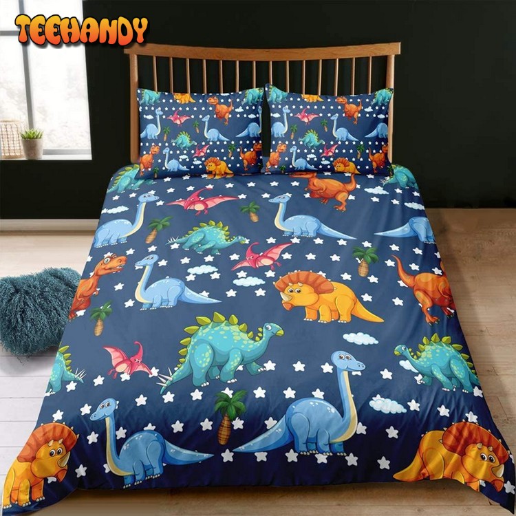 Cartoon Dinosaur World Bed Sheets Duvet Cover Bedding Sets