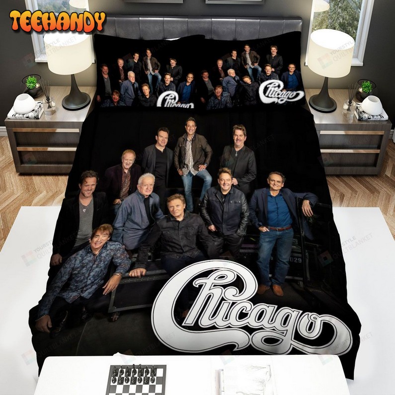 Chicago Band Members Spread Comforter Duvet Cover Bedding Sets