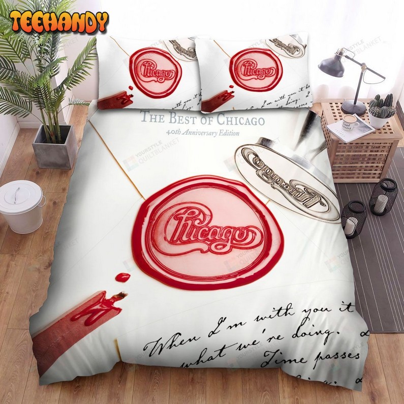 Chicago Band The Best Of Chicago 40th Anniversary Edition Bedding Sets