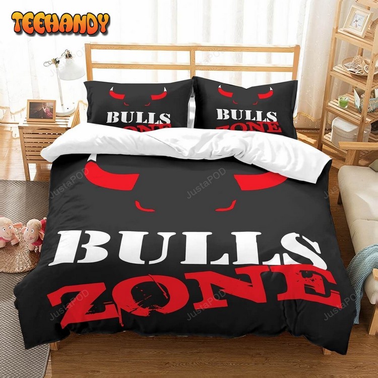 Chicago Bulls Bedding Set Duvet Cover Set Bedroom Set Bedlinen
