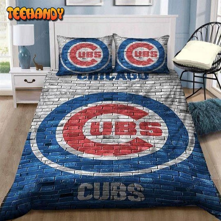 Chicago Cubs Customize Duvet Cover Bedding Set