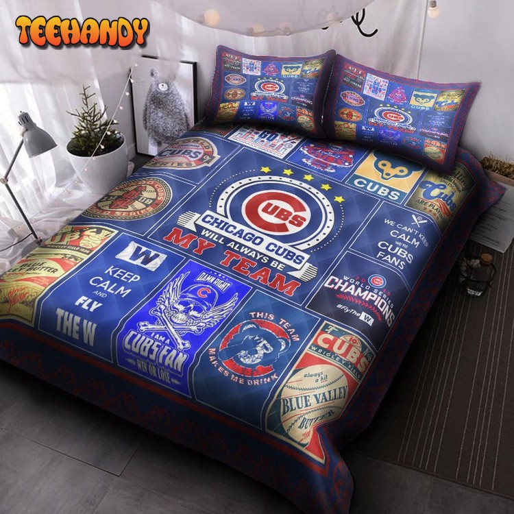 Chicago Cubs Quilt Bed Set