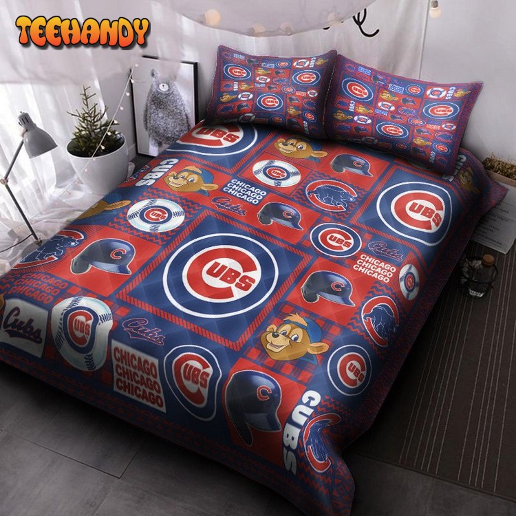 Chicago Cubs V1 Bedding Set