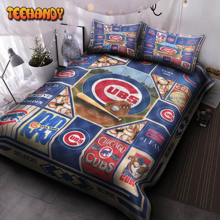 Chicago Cubs V3 Bedding Set