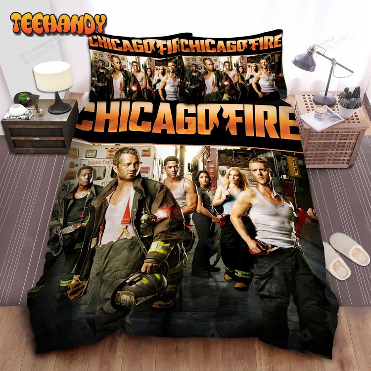 Chicago Fire Season 1 Characters Poster Comforter Bedding Sets