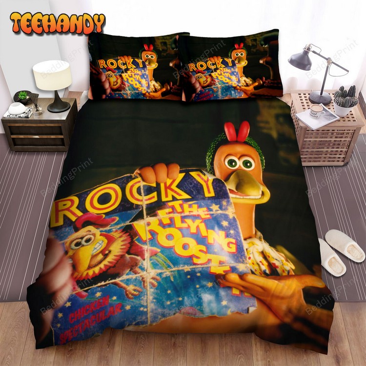 Chicken Run (2000) Movie Scene Duvet Cover Bedding Sets