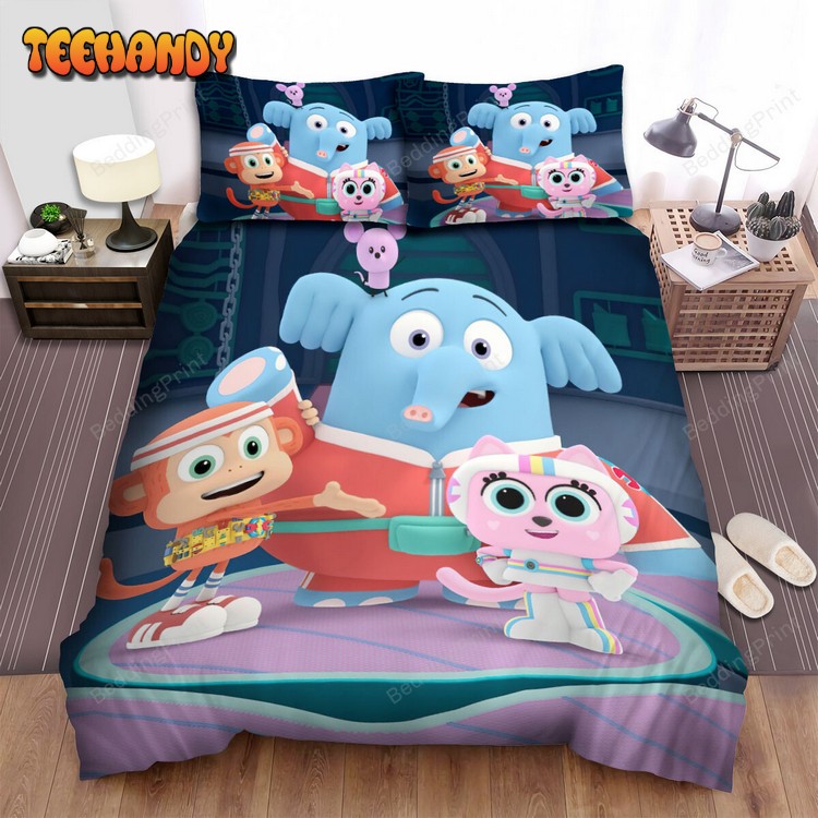 Chico Bonbon &amp Friends Poster Spread Duvet Cover Bedding Set