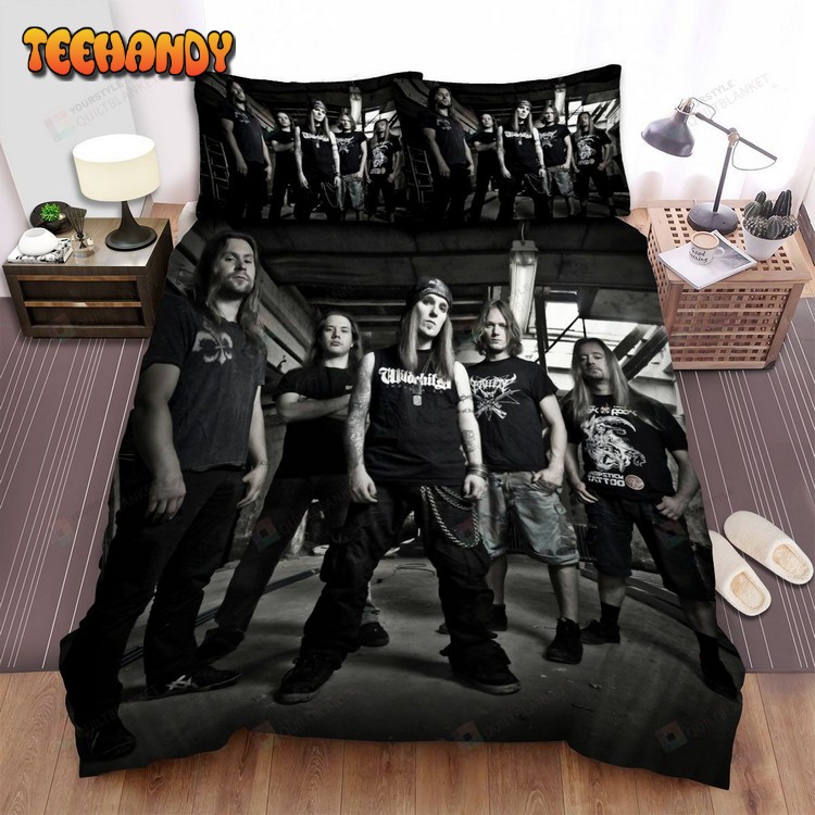 Children Of Bodom Music Band Black And White Bedding Sets