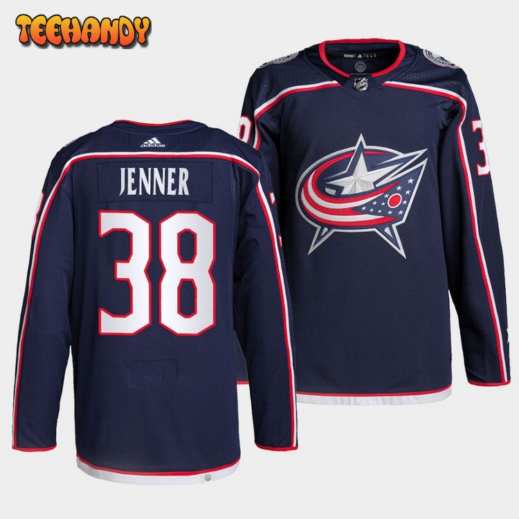 Columbus Blue Jackets Boone Jenner Home Navy Jersey