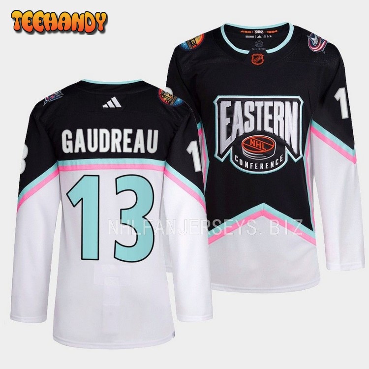 Columbus Blue Jackets Johnny Gaudreau 2023 Black Eastern Jersey