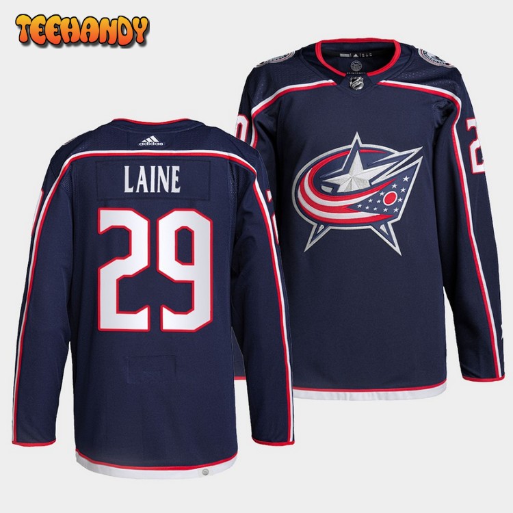 Columbus Blue Jackets Patrik Laine Home Navy Jersey