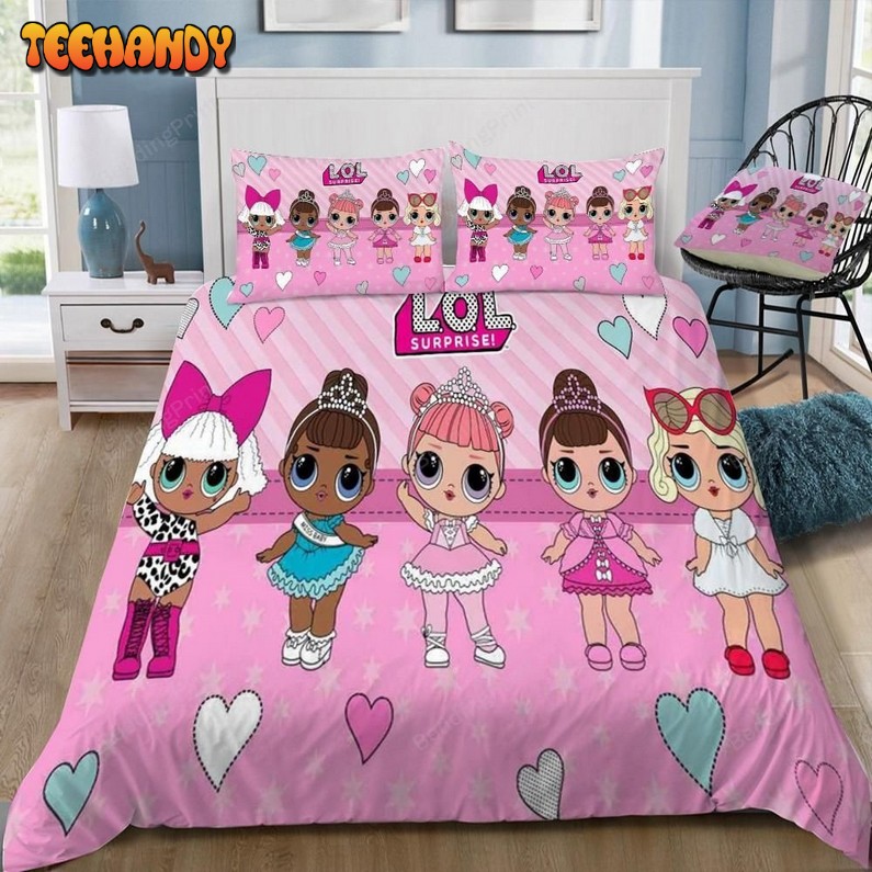 Cute Pink L.O.L Surprise -Bedding Kids Bedding Set Duvet Cover