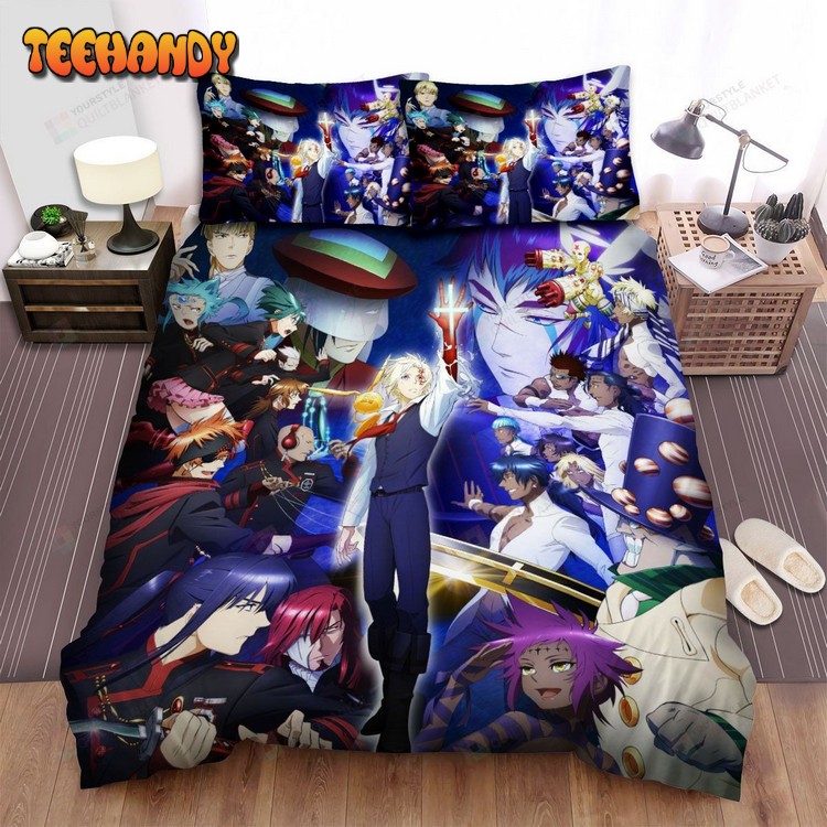 D Gray Man Characters Fighting The Villain Comforter Bedding Sets