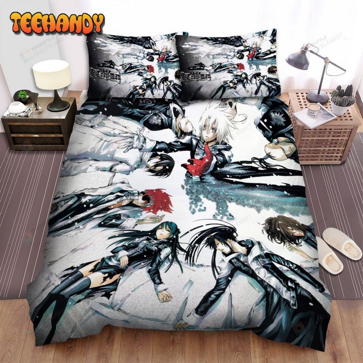 D Gray Man Characters Spread Comforter Duvet Cover Bedding Sets