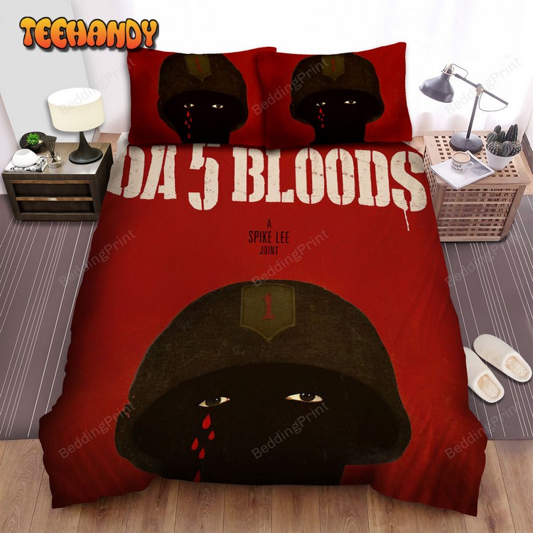 Da 5 Bloods Movie Poster 4 Bed Sheets Duvet Cover Bedding Sets