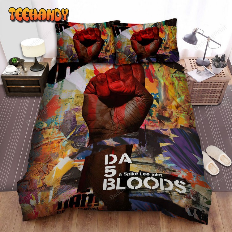 Da 5 Bloods Movie Poster Art Bed Sheets Duvet Cover Bedding Sets