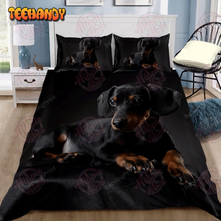 Dachshund Dog Bedding Set Bed Sheets Duvet Cover Bedding Sets