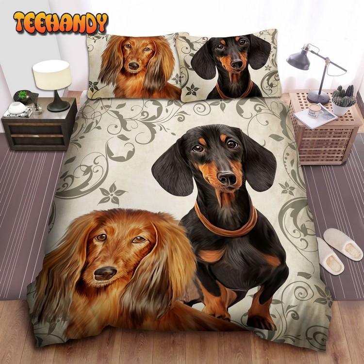 Dachshund Dogs Lovers Bedding Set