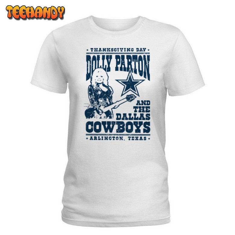 Dak Prescott Thanksgiving Day Dolly Parton And The Dallas Cowboys T Shirt