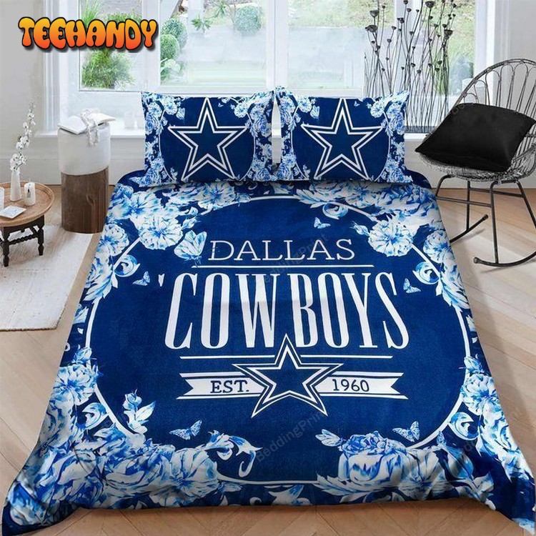 Dallas Cowboys Bedding Set Duvet Cover and Pillow Cases