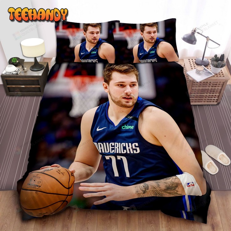 Dallas Mavericks Luka Doni Photograph Duvet Cover Bedding Sets