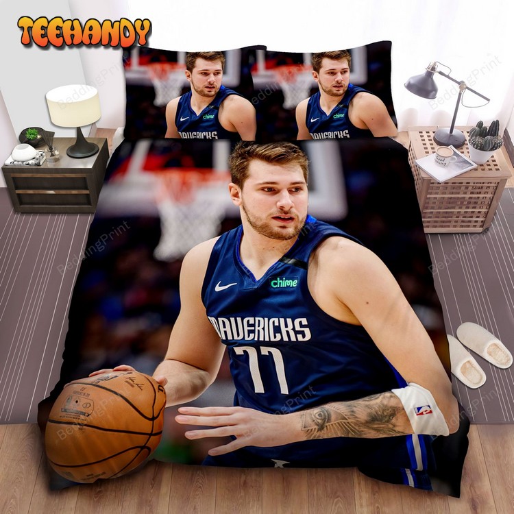 Dallas Mavericks Luka DonPhotograph Duvet Cover Bedding Sets