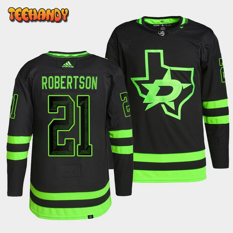 Dallas Stars Jason Robertson Alternate Black Jersey