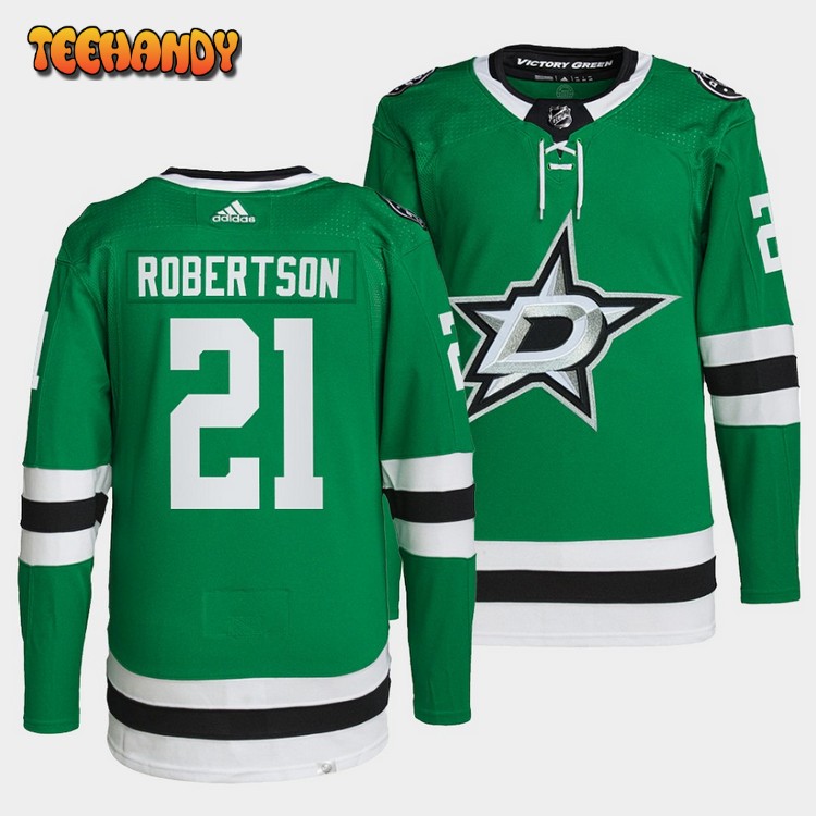 Dallas Stars Jason Robertson Home Green Jersey