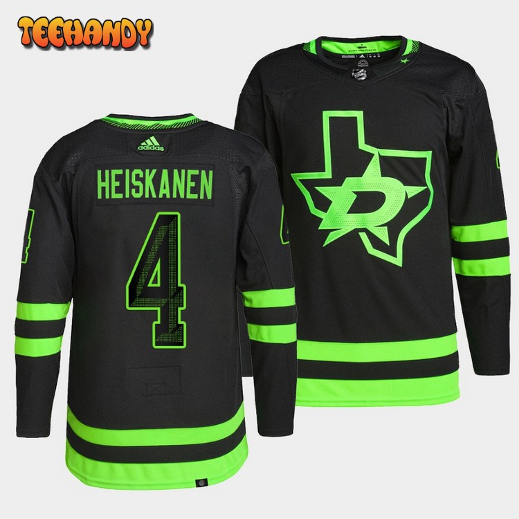 Dallas Stars Miro Heiskanen Alternate Black Jersey