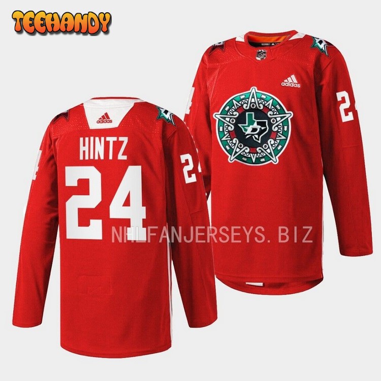 Dallas Stars Roope Hintz 2023 Noche Mexicana Red Jersey