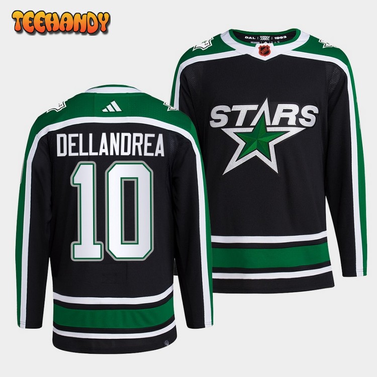 Dallas Stars Ty Dellandrea Reverse Black Jersey